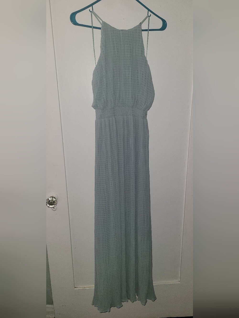 ASTR soft turquoise Maxi Dress